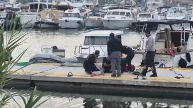 Bodrum açıklarında panik anları: Bot kayalıklara çarptı, 4 kişi yaralandı!