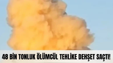 ABD'de patlama paniği: 48 bin tonluk ölümcül tehlike dehşet saçtı!