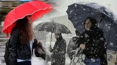 Sıcaklıklar düşüyor, yağışlar artıyor… Turuncu ve sarı kodlu uyarılar peş peşe geldi!