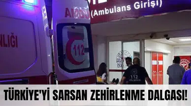 Türkiye'yi sarsan zehirlenme dalgası! Aciller aynı belirtilerle doldu taştı