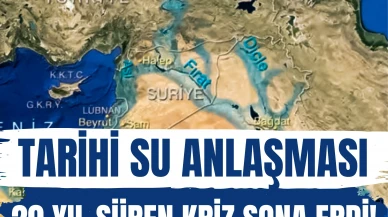 20 yıl süren kriz sona erdi! Türkiye ve Irak’tan tarihi su anlaşması