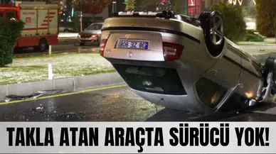 Kaza sonrası sır dolu anlar, sürücü ortadan kayboldu!