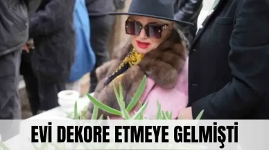 Banu Alkan evi dekore etmeye gelmişti, cenazeye katıldı!