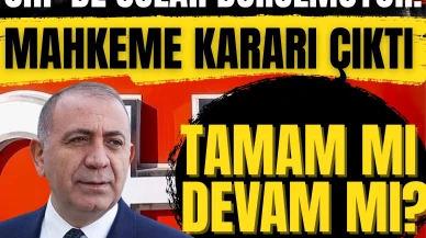 CHP İstanbul’da sular durulmuyor: Mahkeme kararı çıktı!