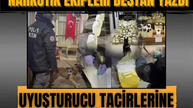 Uyuşturucu tacirlerine nefes yok! Narkotik ekipleri destan yazdı