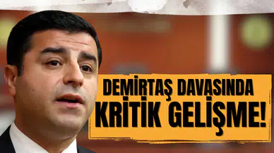 Dört konuşma tek kararda toplandı, Demirtaş davasında kritik gelişme!