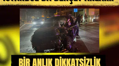 İstanbul’da dehşet anları! Bir anlık dikkatsizlik faciaya dönüştü