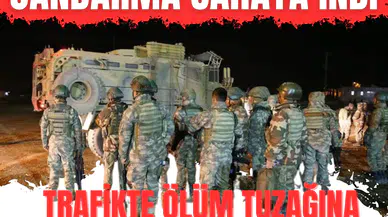 Trafikte ölüm tuzağına karşı dev operasyon! Jandarma sahaya indi