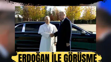 Papa 14. Leo Ankara’da: Erdoğan ile görüşme öncesi Anıtkabir’de!