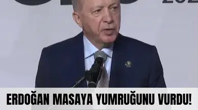 Erdoğan G20 Zirvesinde masaya yumruğunu vurdu: 'Gazze’de işlenen suç soykırımdır!'