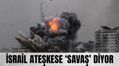 İsrail ateşkese 'Savaş' diyor: Beyrut’un gökyüzü yangın yeri!