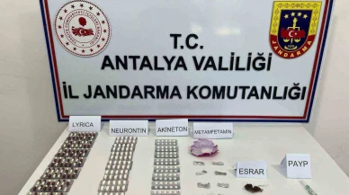 Metamfetamin, sentetik hap ve daha fazlası... Antalya’da zehir yuvasına baskın!