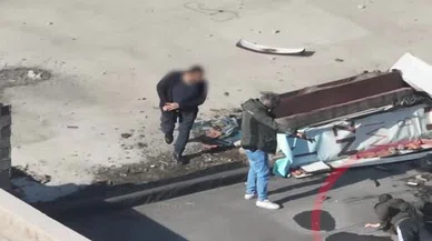 Psikiyatri dosyası kabarıktı, cinayetle kapandı! Katilin yakalanma anı kameralarda...