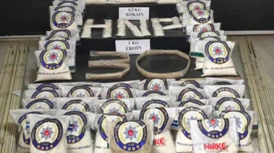 Hakkari’de 87 kilo 500 gram uyuşturucu ele geçirildi