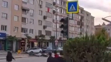 İnegöl’de saniyelik hata kazaya dönüştü!