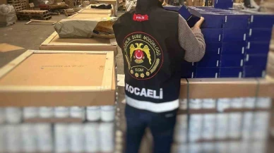 Kocaeli’de 15 milyon liralık sahte yedek parça ele geçirildi