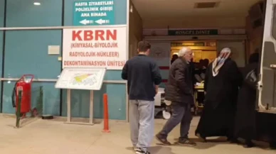 Korkunç Olay! Kömürleri indirirken yüzüne demir saplandı