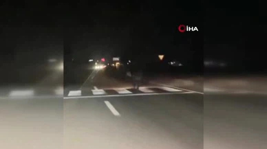 Kural tanımadı, bedeli ağır oldu! Tehlikenin sınırlarını zorlayan o anlar kamerada...