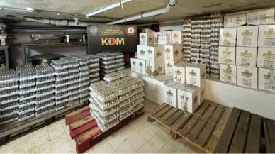 Muğla’da 28 bin 896 şişe gümrük kaçağı alkol ele geçirildi