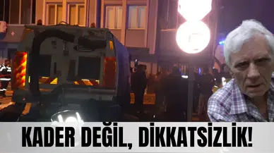 Pazar yerinde feci kaza: Çöp kamyonu geri manevrasıyla can aldı!