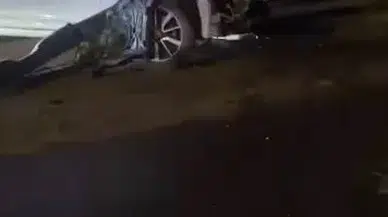 Direksiyon hakimiyetinin kaybolduğu kritik an... Çarpışmanın yansıdığı saniyeler kamerada!