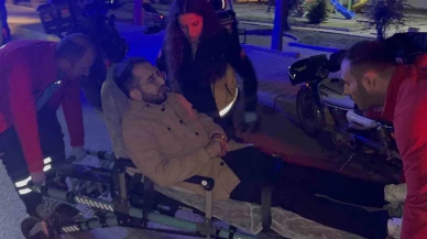 Parkta otururken tanımadığı şahıs tarafından bıçaklandı