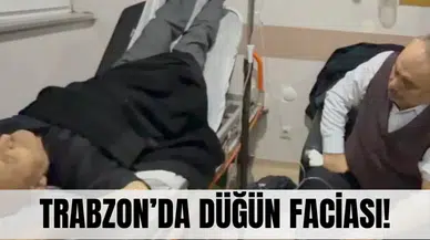 Trabzon’daki düğün faciası: Tören sonrası davetliler  hastaneye akın etti!