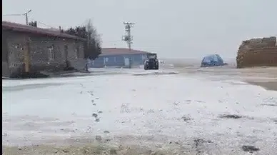 Yüksek kesimler beyaza büründü, hava sıfırın altına düştü!