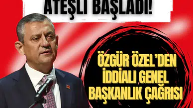 CHP 39. Kurultay ateşli başladı! Özgür Özel’den iddialı genel başkanlık çağrısı