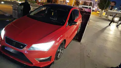 Ehliyeti yoktu, drift attı! Sürücüye rekor ceza kesildi