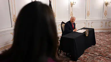 Trump acı gerçeği açıkladı! Joe Biden hakkında soru yönelten muhabire hakaret yağdırdı