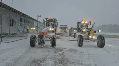 Kış bastırdı, ekipler durmadı: Turuncu ekipler iş başında! Uraloğlu açıkladı