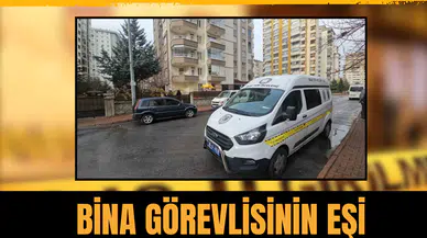 Kapıyı açmadı, öfke cinayete dönüştü: Bina görevlisinin eşi bıçaklanarak öldürüldü!