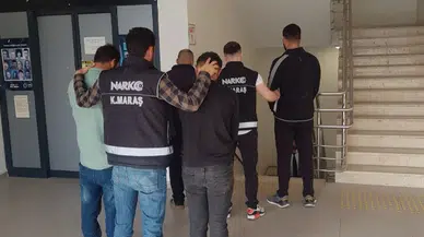 Kahramanmaraş’ta zehir tacirlerine operasyon: Haplar ve silahlar ele geçirildi!