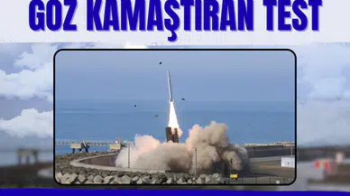 Milli füze TAYFUN’dan göz kamaştıran test: Hedef tam isabet, mesaj çok net!