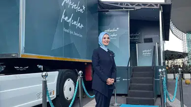 Trabzon’da kadın girişimcilere özel eğitim tırı yoğun ilgi gördü!