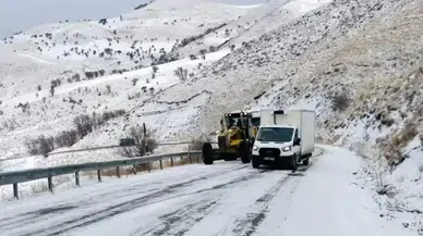 Kar felakete dönüştü! Kazan rampasında araçlar yolda kaldı