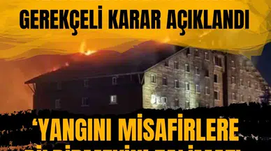 Kartalkaya'daki otel yangını davasında yönetici skandalı! Misafirlere haber verilmemiş