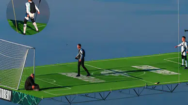 Boytsov’dan imkânsız gösteri: Yerden 1.800 metre yukarıda maç!