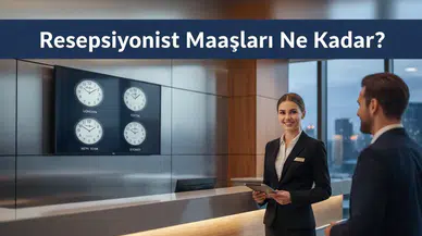 Resepsiyonist Maaşları Ne Kadar? Güncel Türkiye ve Yurtdışı Maaşlarını Karşılaştırın