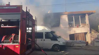 Sobadan çıkan alev evi, çocuklardan gelen acı haber yürekleri sardı!