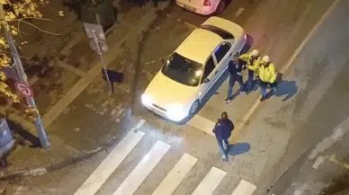 Alkollü sürücü polis kovalamacasında kaza yapıp kaçmaya devam etti