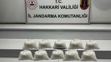 Hakkari’de uyuşturucu satıcıları kıskıvrak yakalandı!
