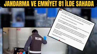 Sahte alkol üreticilerine ağır darbe: 81 ilde operasyon düzenlendi