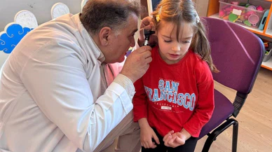 Minik öğrencilere sağlık taraması: AFSÜ ekibi anaokulunda!