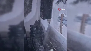 Beypazarı’nda alevler yükseldi: Ev kullanılamaz hale geldi!