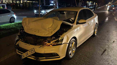 Bolu D-100 karayolunda kaza: Trafik tek şeride düştü!