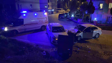 Kaza geliyorum dedi: Kontrolsüz hız trafiği tehlikeye attı!