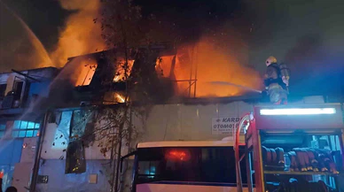 Otomotivde alevli sezon açılışı... Bursa'da 5 işletme birden yandı!