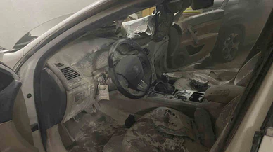 Bursa’da site otoparkında araç yandı: Elektrik arızası şüphesi...